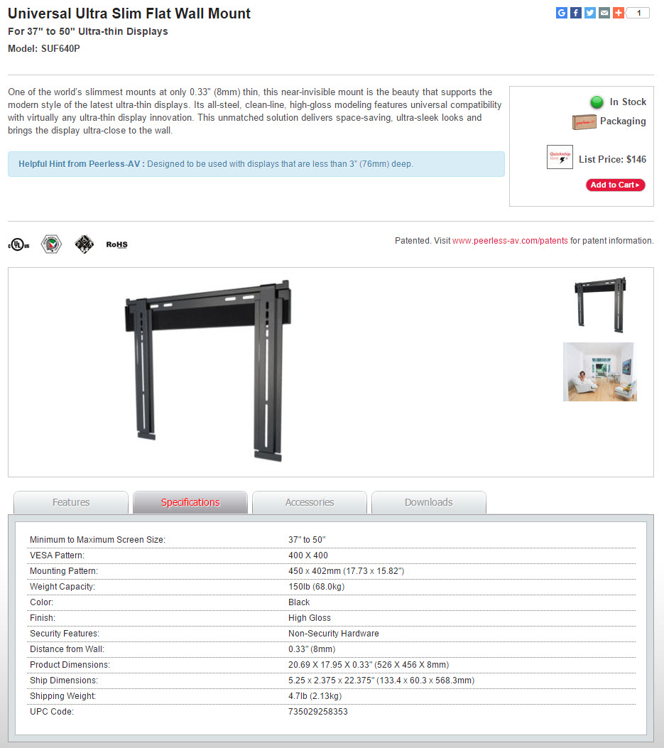 Samsung LED Mirror TV