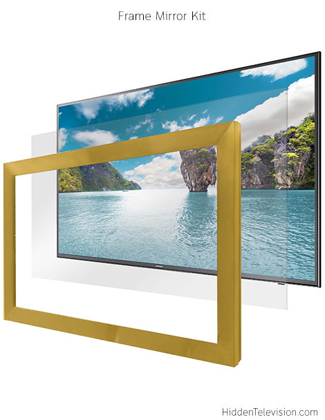 Framed Mirror TV Kit – Hidden Television