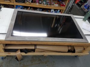Frame Your Own TV Size Check