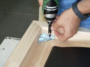 Mirror TV Frame Corner Brackets