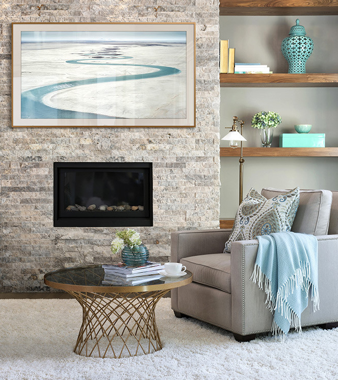 65" Framed Art TV